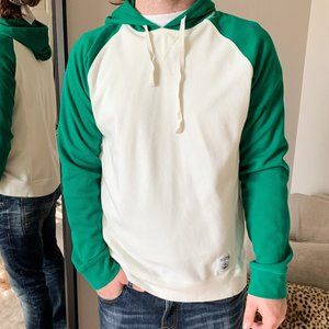 Green Burton Waffle Knit Sweatshirt